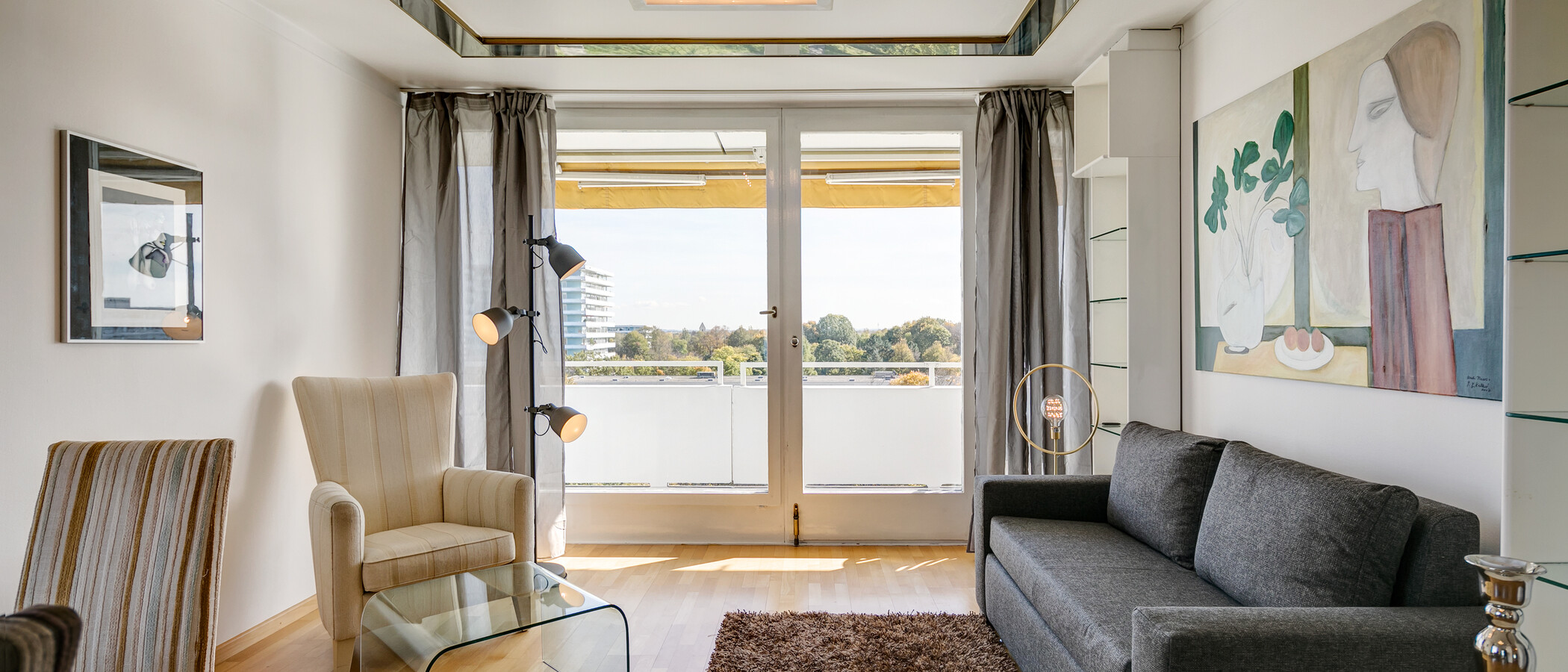 appartamento München Cosimapark 02 zona living 3488