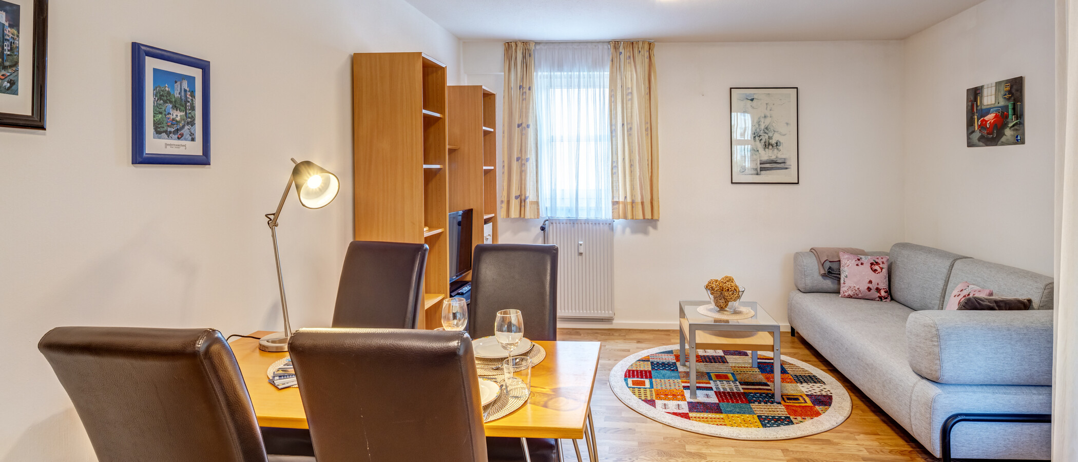 appartamento München Thalkirchen 01 zona living 3528