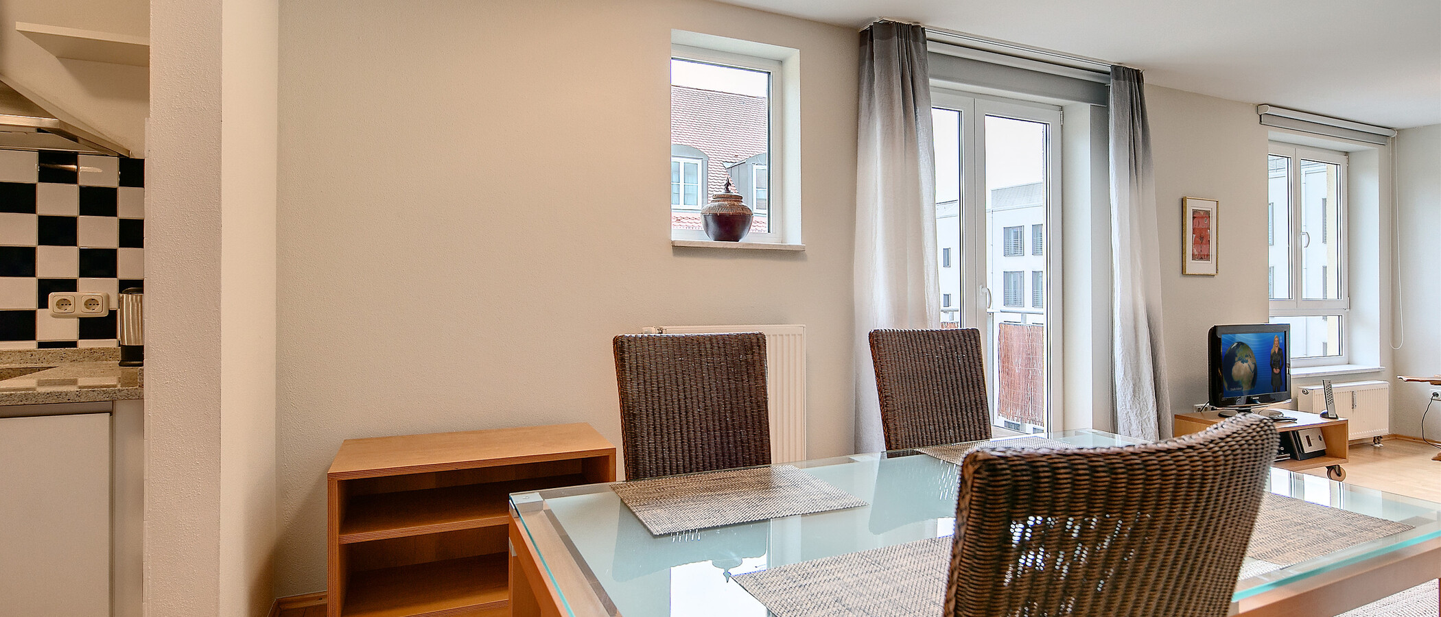 appartamento München Maxvorstadt - Museumsviertel 02 sala da pranzo 3547