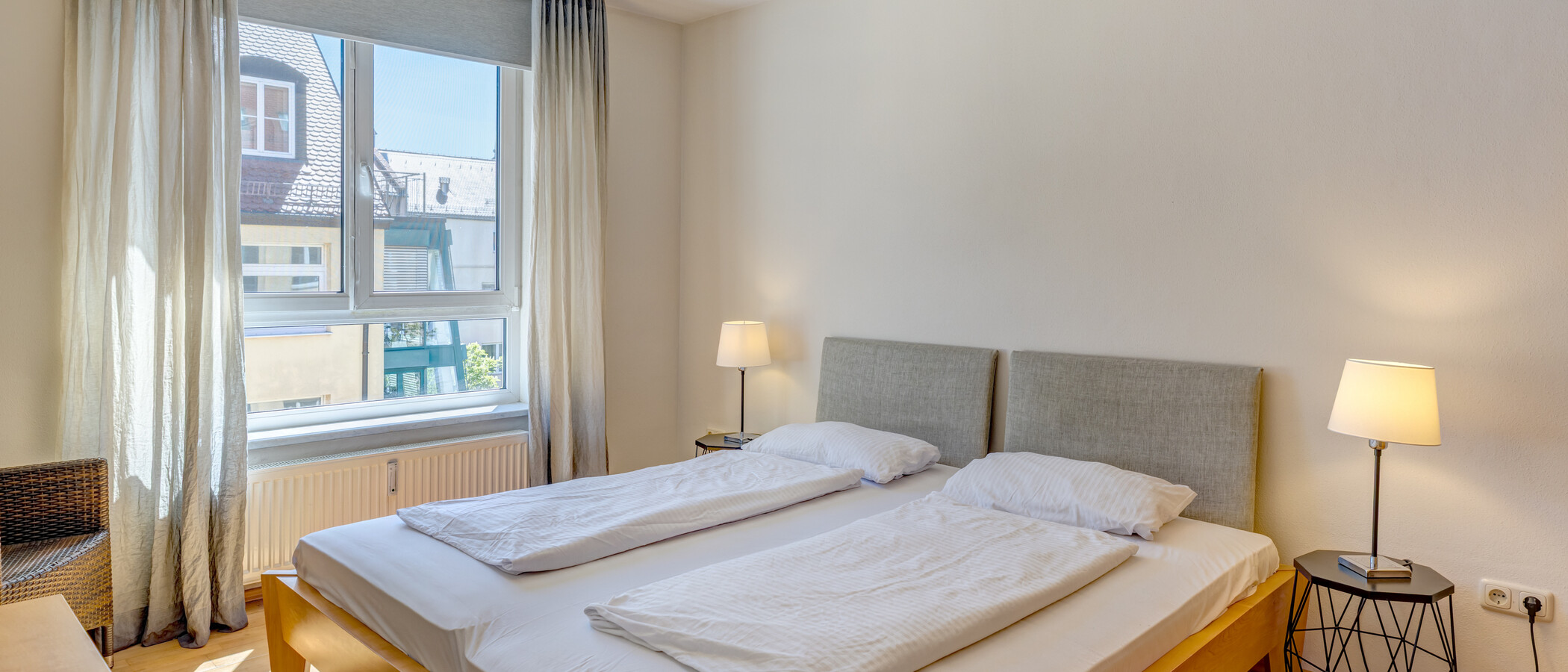 appartamento München Maxvorstadt - Museumsviertel 01 camera da letto 3547
