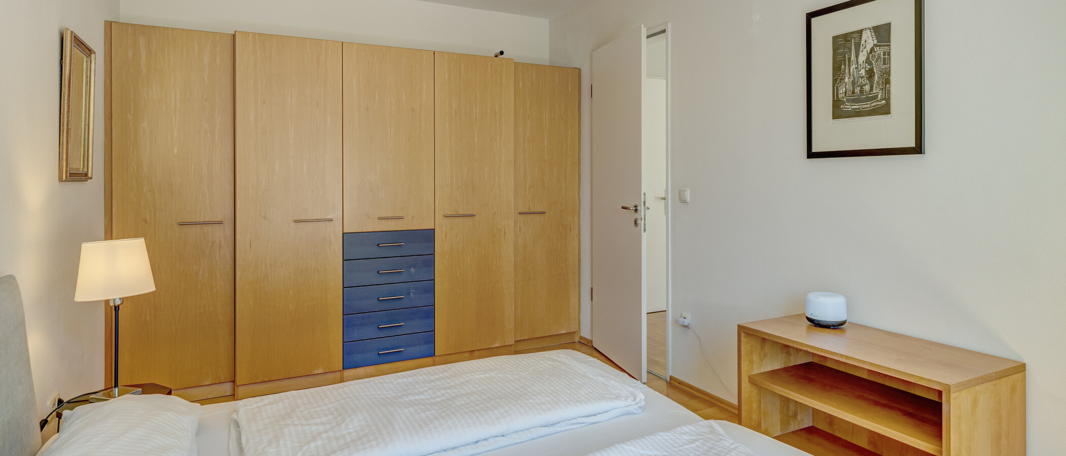 appartamento München Maxvorstadt - Museumsviertel 02 camera da letto 3547