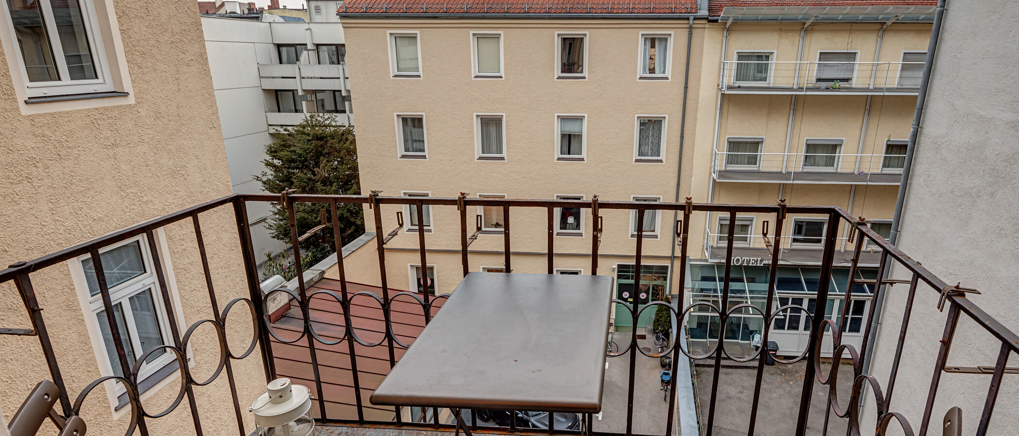 appartamento München Maxvorstadt - Universitätsviertel 01 balcone 3560