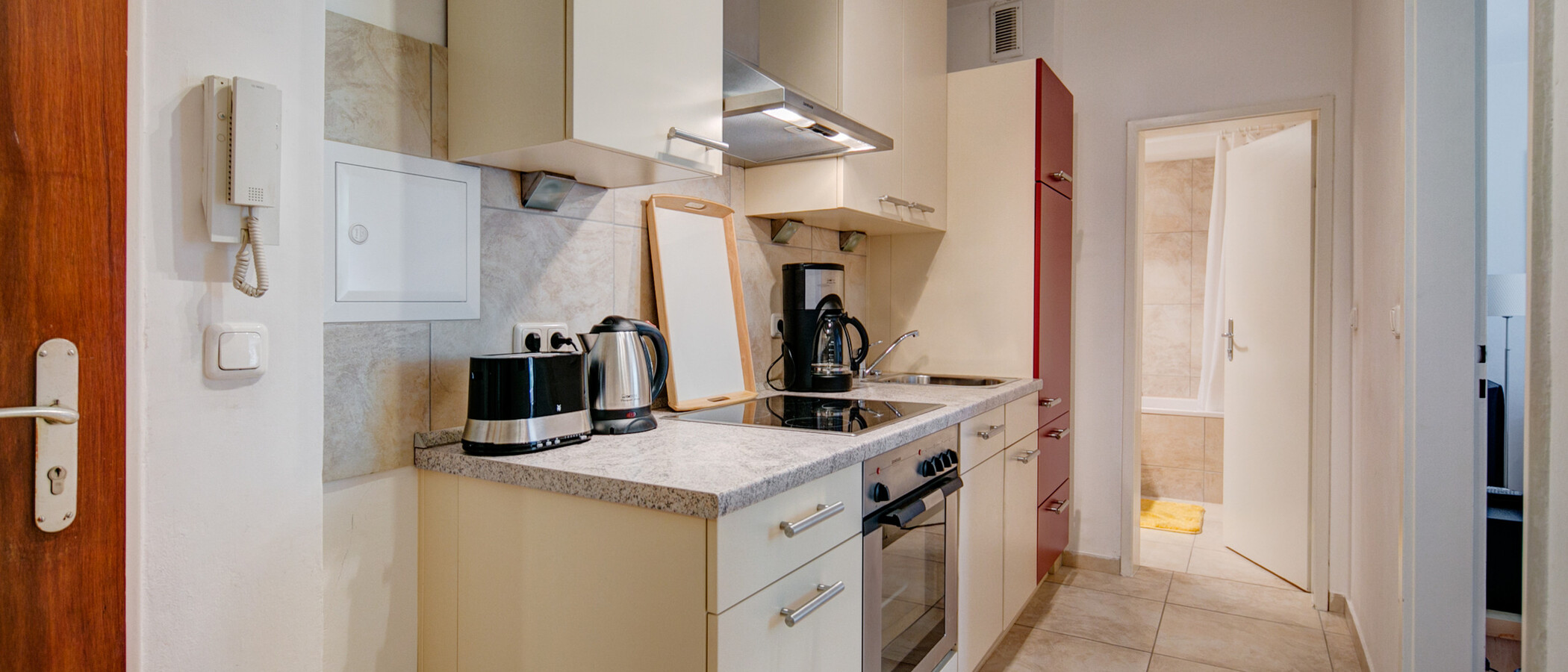 appartamento München Schwabing-West (rund um den Hohenzollernplatz) 02 cucina 3569