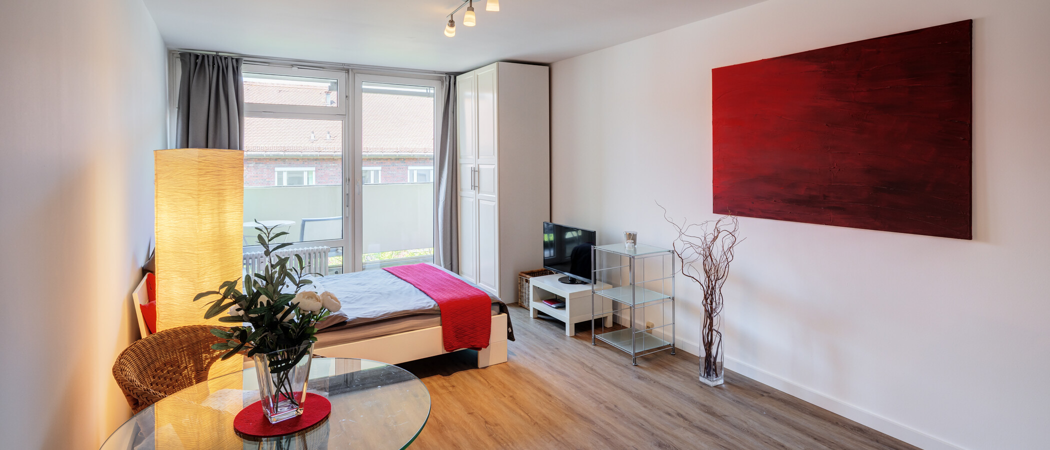 appartamento München Isarvorstadt 02 zona living 3570