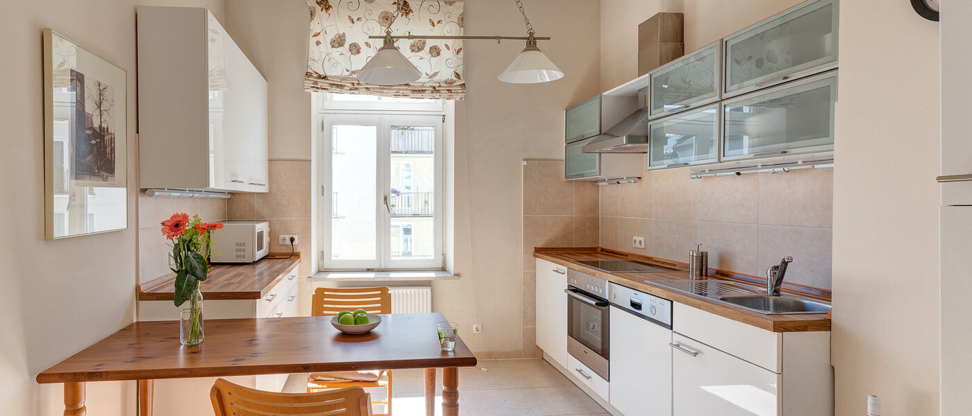appartamento München Maxvorstadt - Universitätsviertel 01 cucina 3592