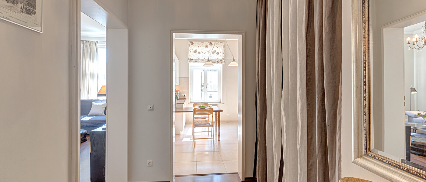 appartamento München Maxvorstadt - Universitätsviertel 01 ingresso/corridioio 3592