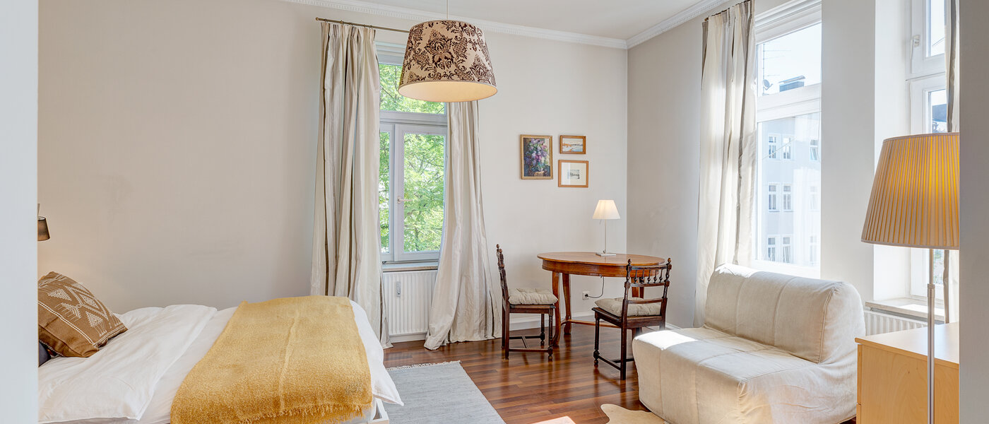 appartamento München Maxvorstadt - Universitätsviertel 01 zona notte 3592