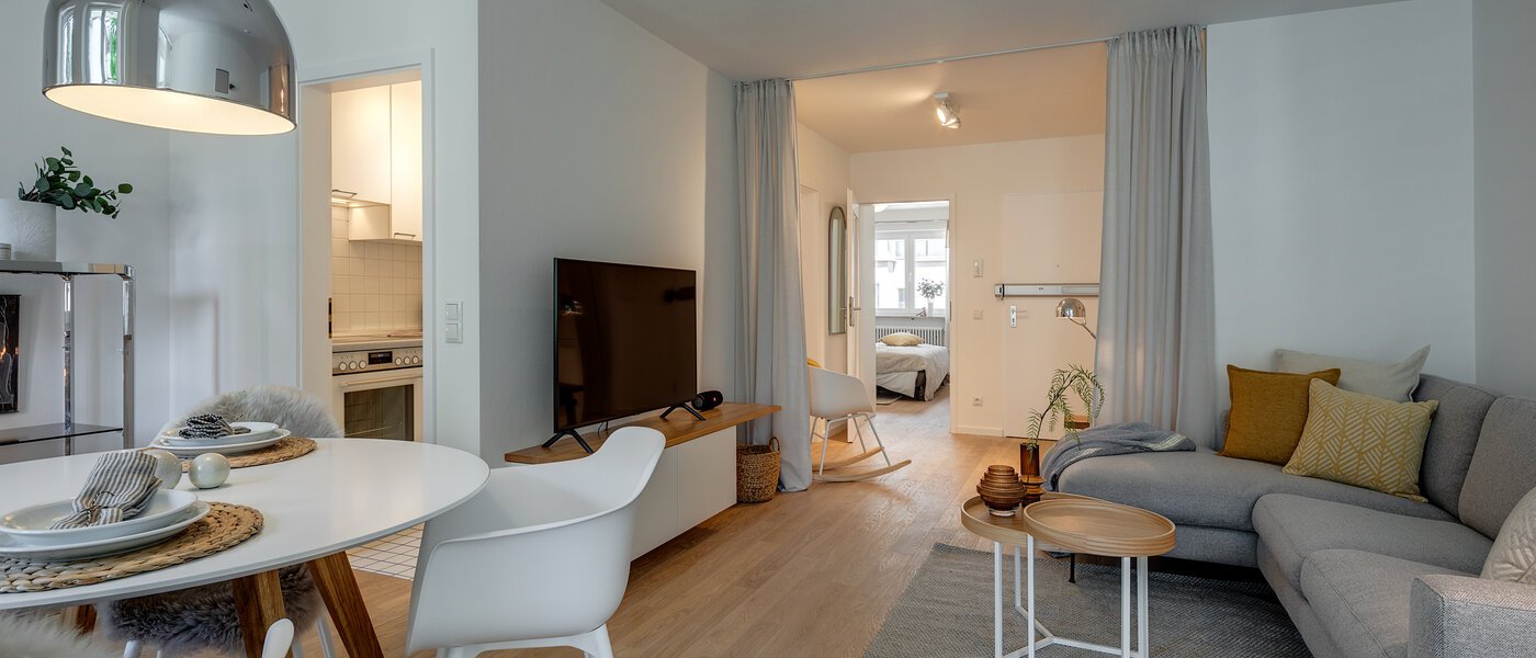 appartamento München Schwabing (rechts der Leopoldstraße) 04 zona living 361