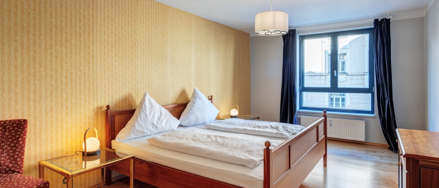 appartamento München Maxvorstadt - Museumsviertel 01 camera da letto 3668