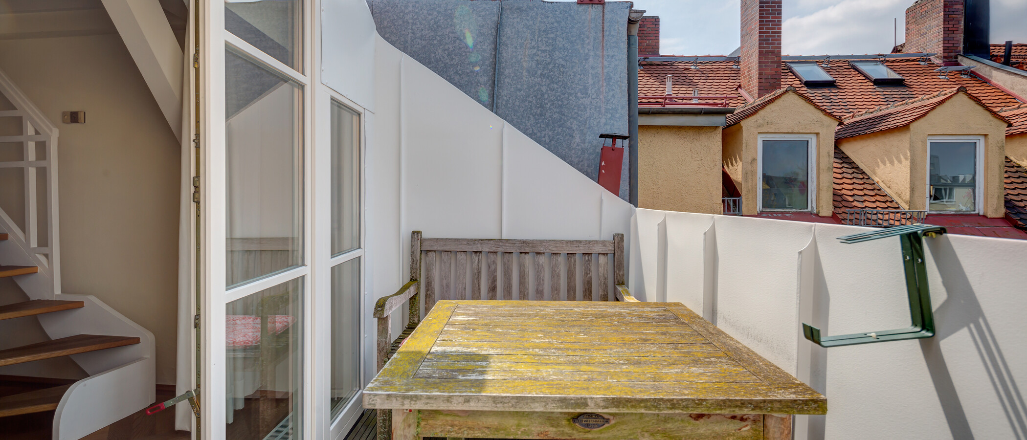 appartamento con galleria München Schwabing (links der Leopoldstraße) 01 terrazza 3679