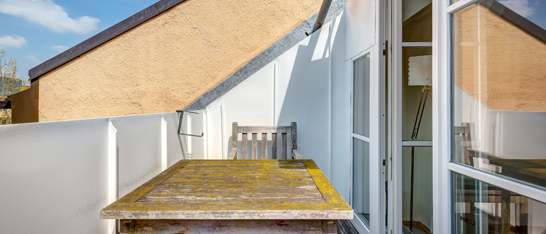 appartamento con galleria München Schwabing (links der Leopoldstraße) 02 terrazza 3679