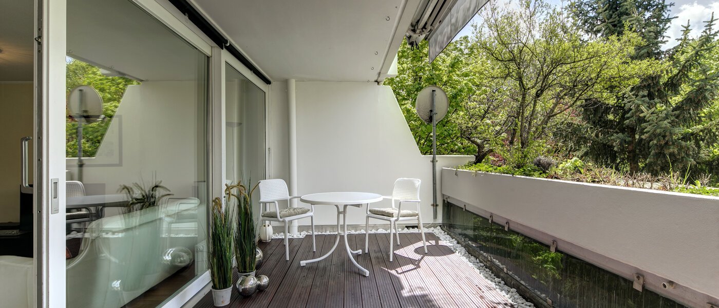 appartamento München Olympiadorf 02 balcone 3688