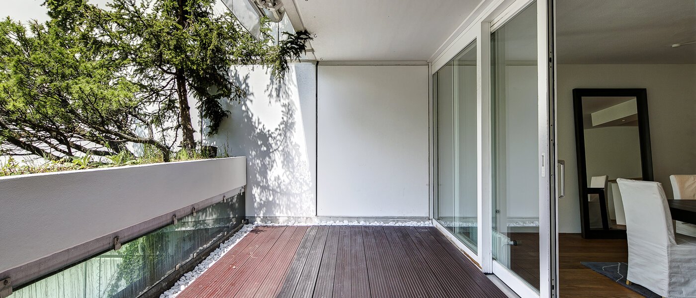 appartamento München Olympiadorf 03 balcone 3688