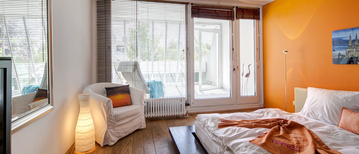 appartamento München Olympiadorf 02 zona notte 3688