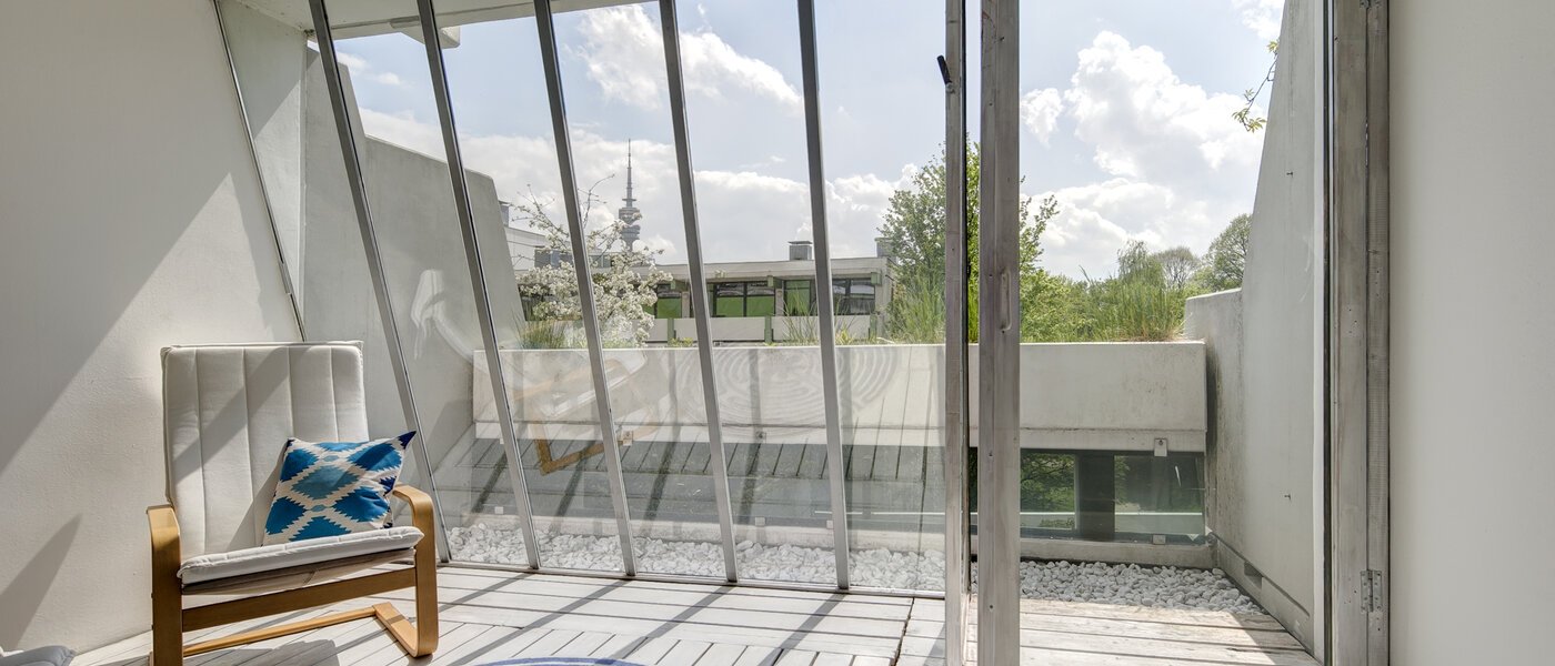 appartamento München Olympiadorf 01 verandina 3688