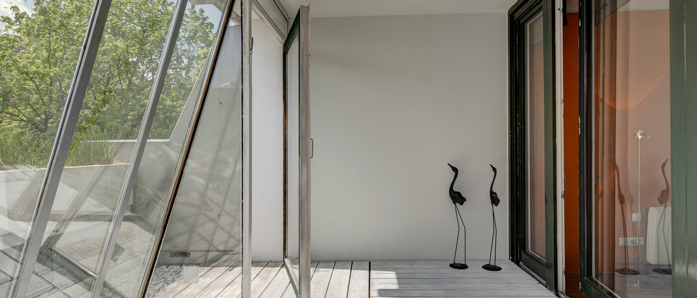 appartamento München Olympiadorf 03 verandina 3688