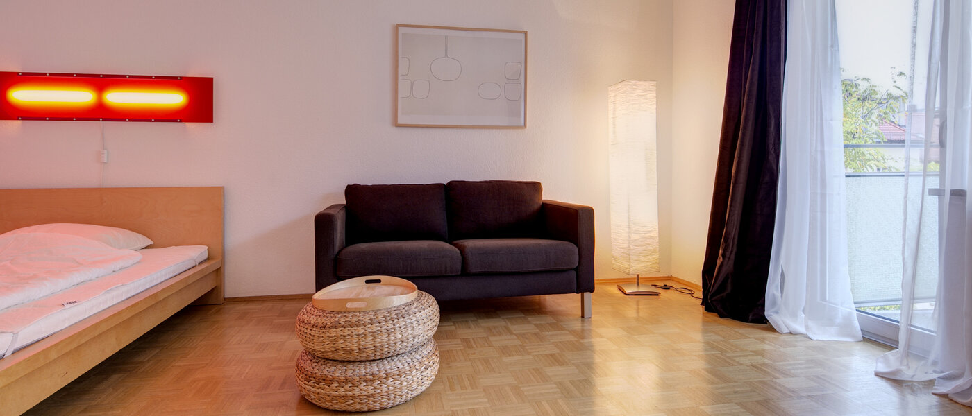 appartamento München Schwabing (links der Leopoldstraße) 02 soggiorno 3713