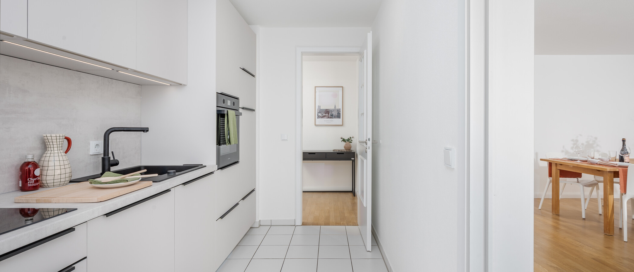 appartamento München Maxvorstadt - Rund um den Josephsplatz 02 cucina 3735