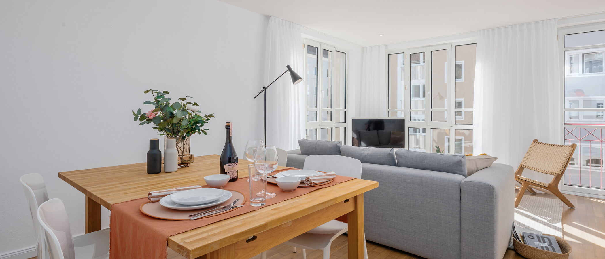 appartamento München Maxvorstadt - Rund um den Josephsplatz 01 zona living 3735