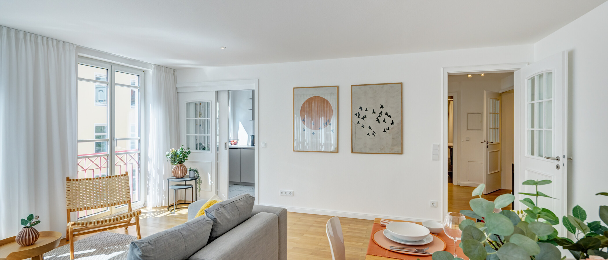 appartamento München Maxvorstadt - Rund um den Josephsplatz 04 zona living 3735