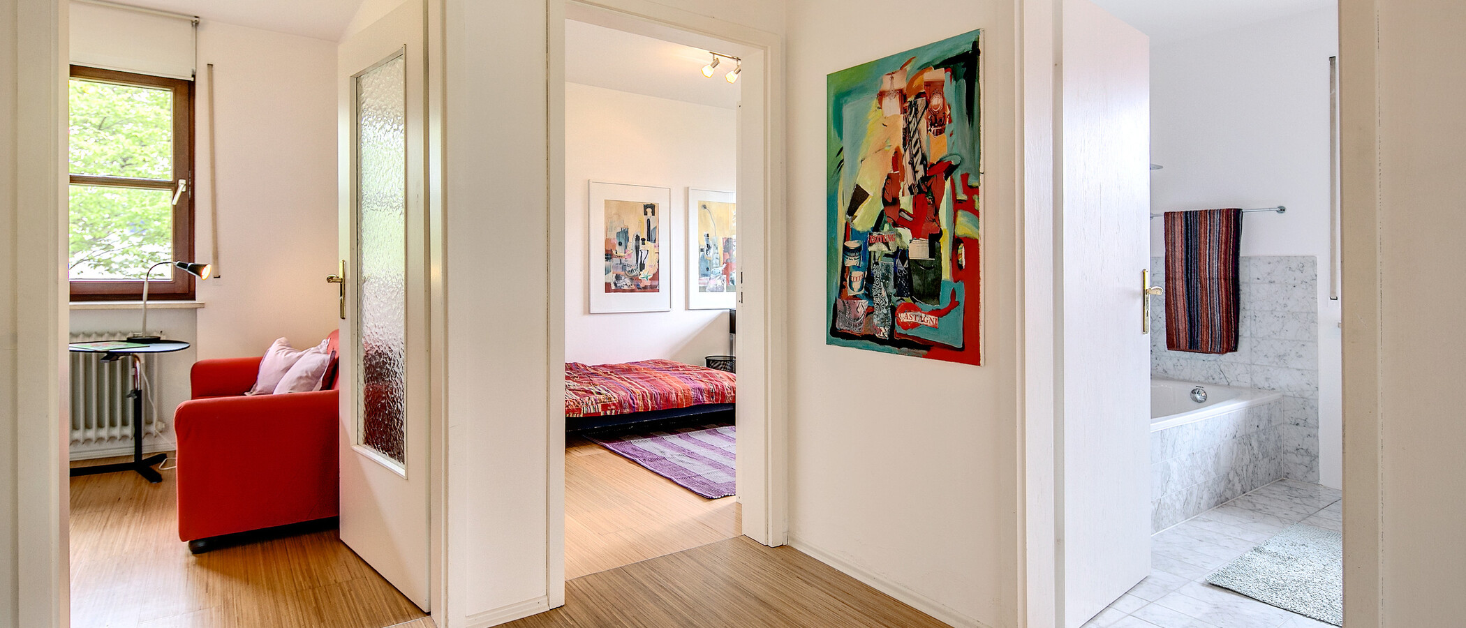 casa München Kleinhadern 03 ingresso/corridioio 3822