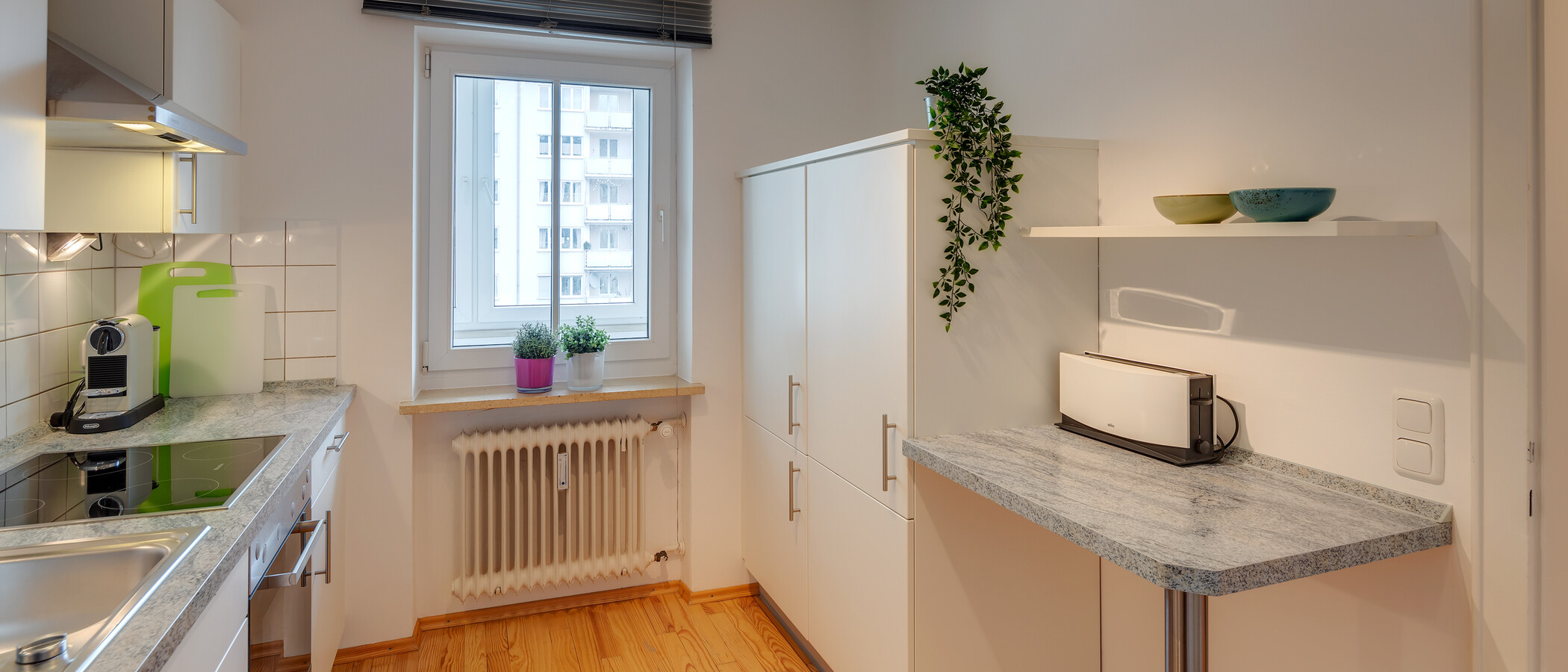 appartamento München Schwabing-West (rund um den Hohenzollernplatz) 02 cucina 3827