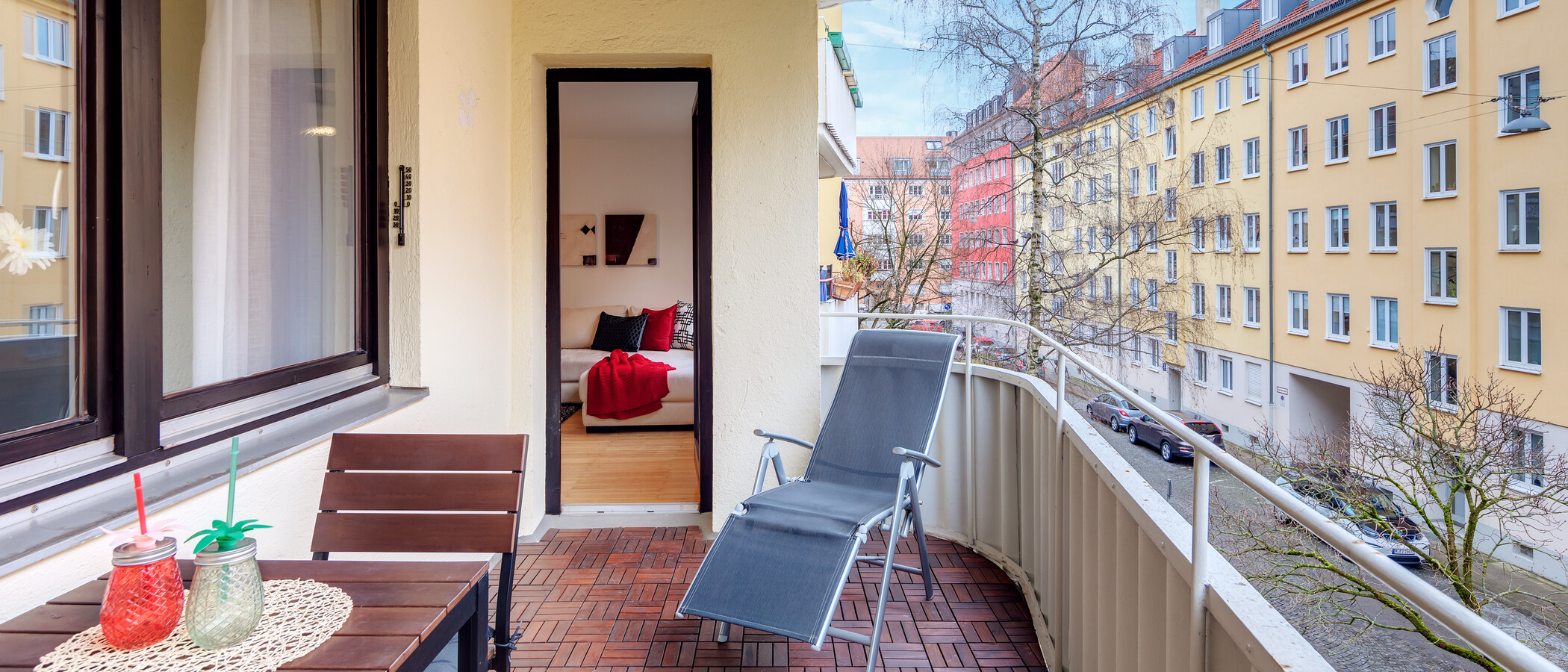 appartamento München Schwabing-West (rund um den Hohenzollernplatz) 01 balcone 3827