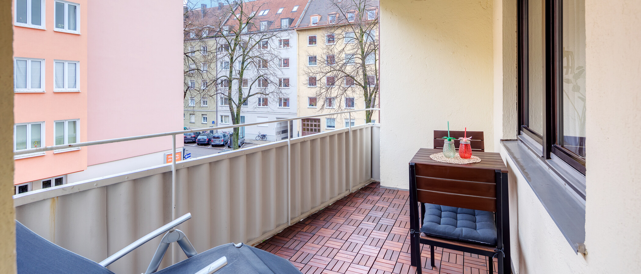 appartamento München Schwabing-West (rund um den Hohenzollernplatz) 02 balcone 3827