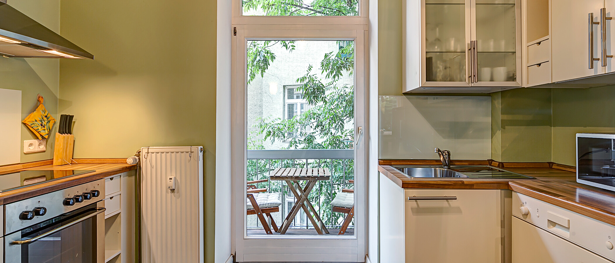 appartamento München Gärtnerplatzviertel 02 cucina 3840