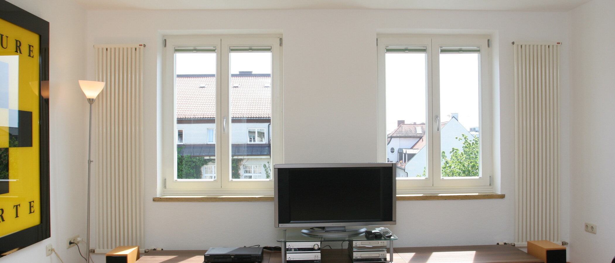 attico con terrazzo München Lehel 03 soggiorno 3850