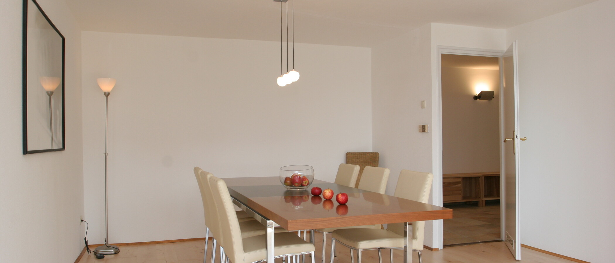 attico con terrazzo München Lehel 01 sala da pranzo 3850