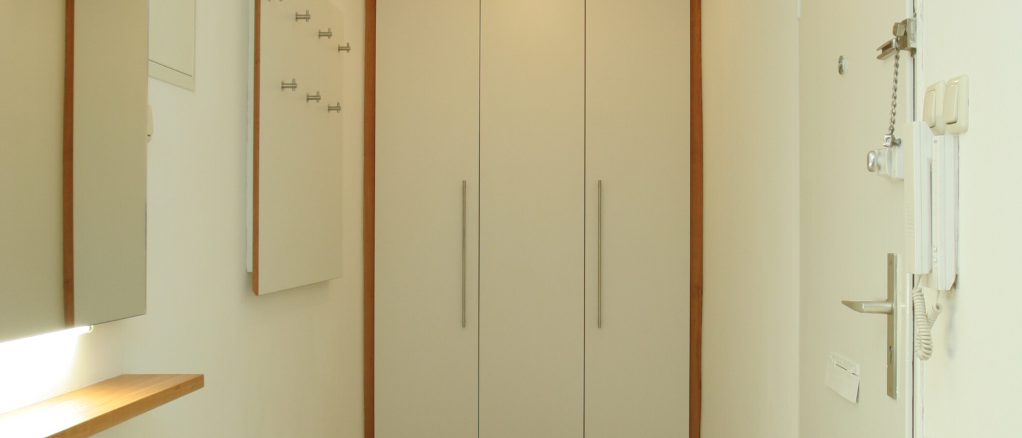 attico con terrazzo München Lehel 01 ingresso/corridioio 3850
