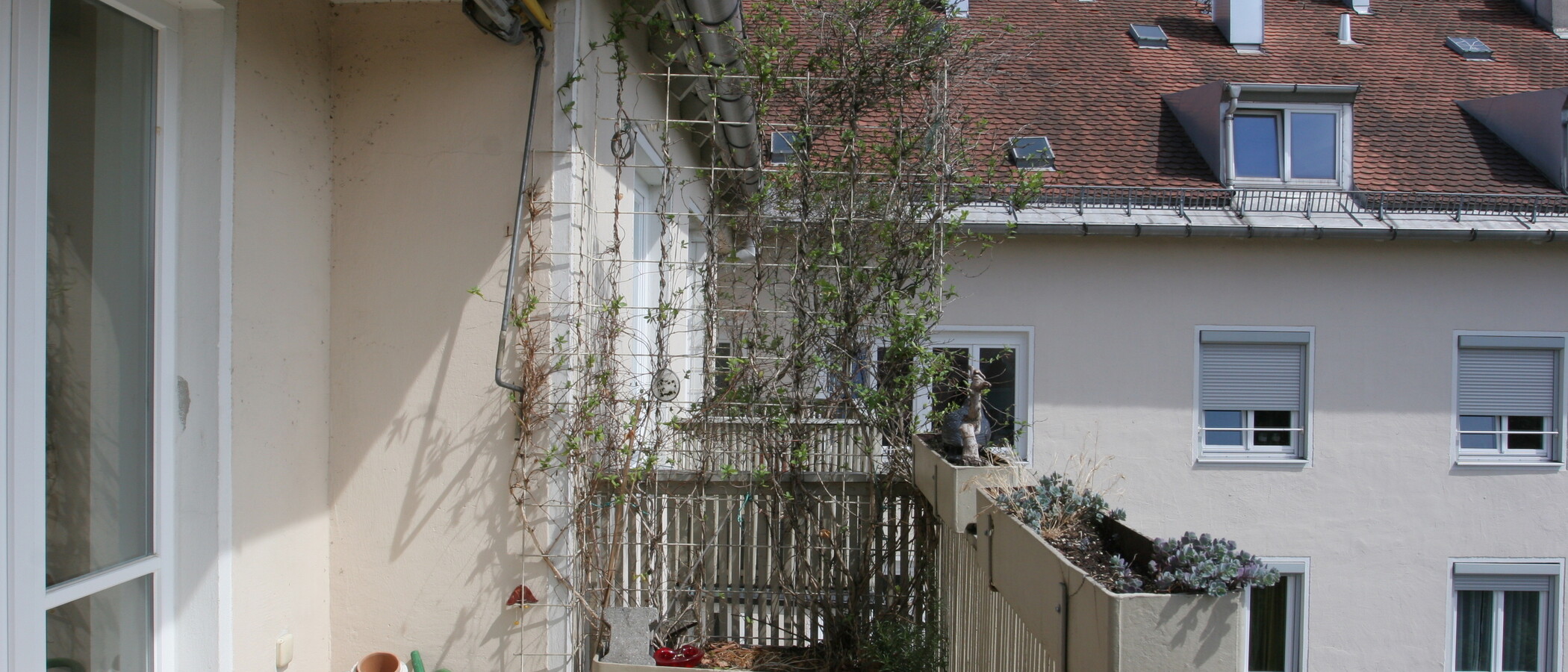 attico con terrazzo München Lehel 02 balcone 3850