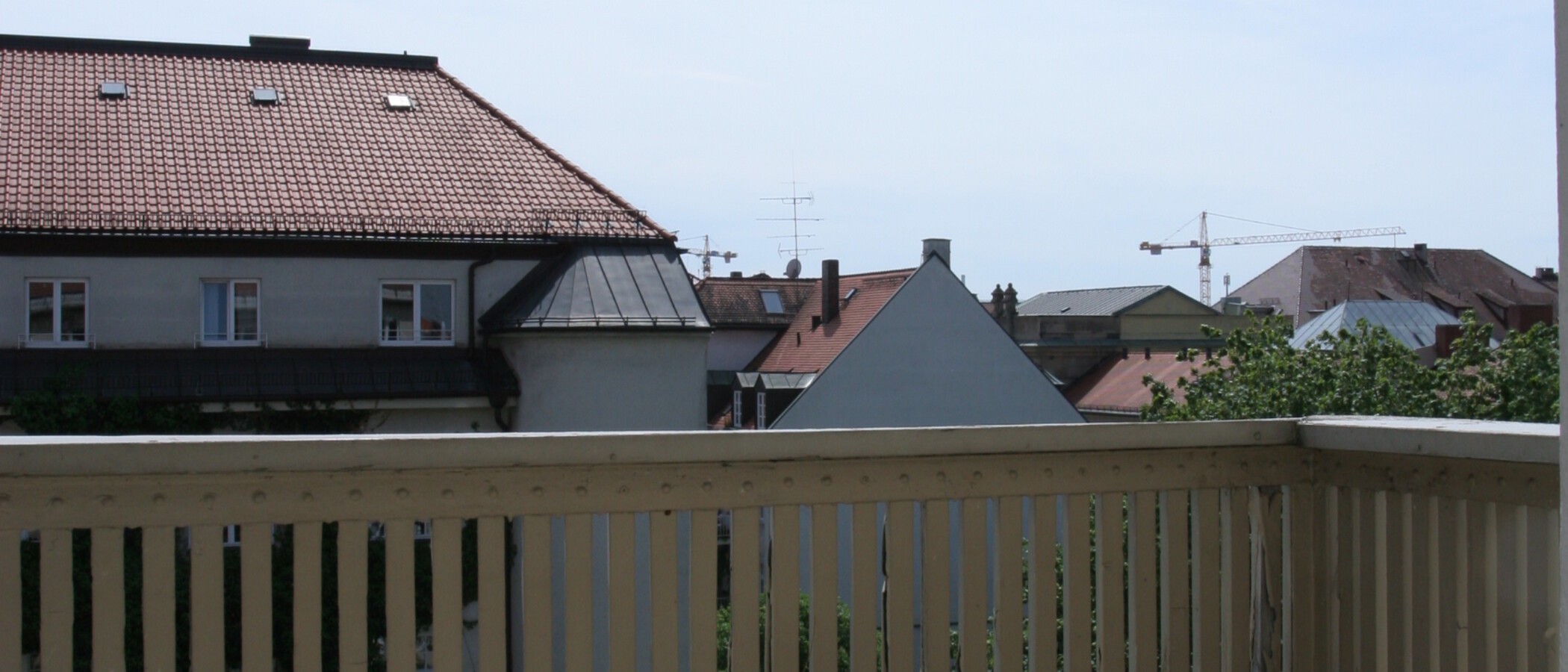 attico con terrazzo München Lehel 05 balcone 3850