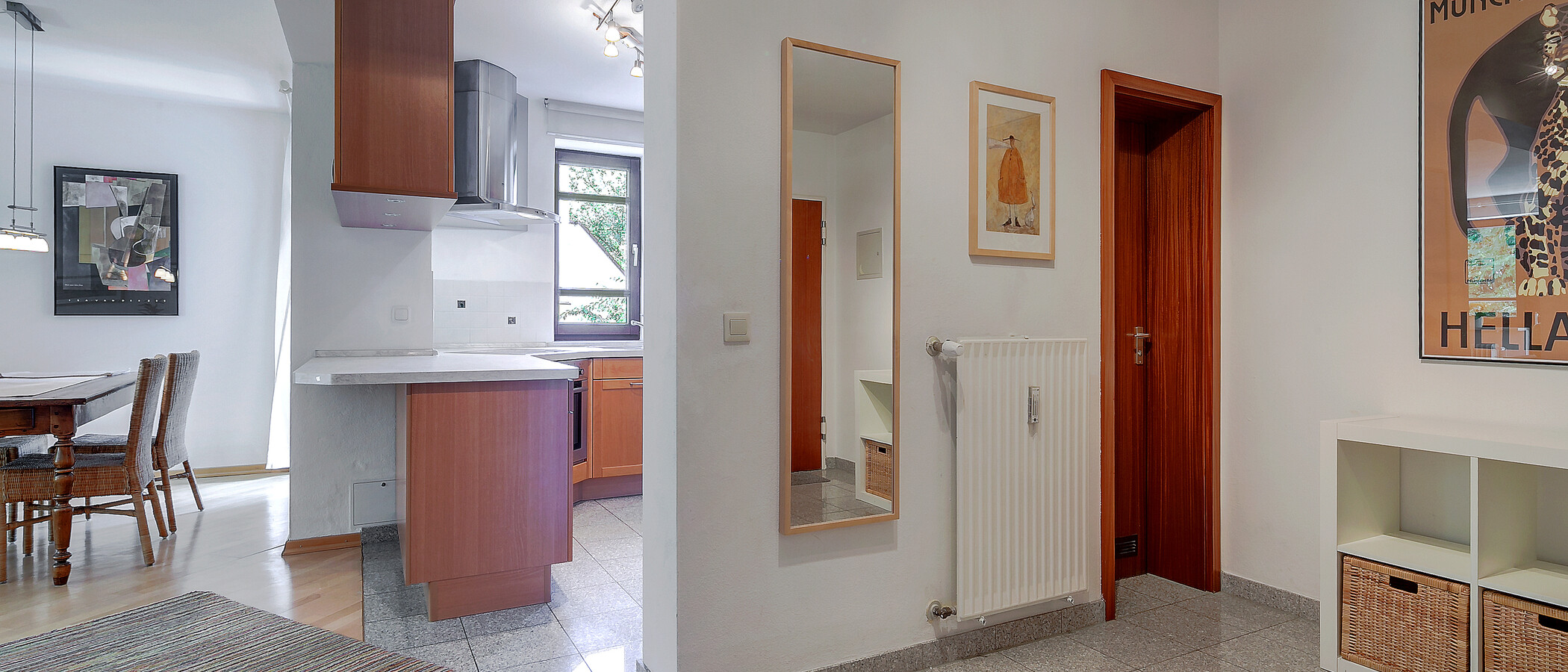 maisonette München Glockenbachviertel 04 ingresso/corridioio 3866