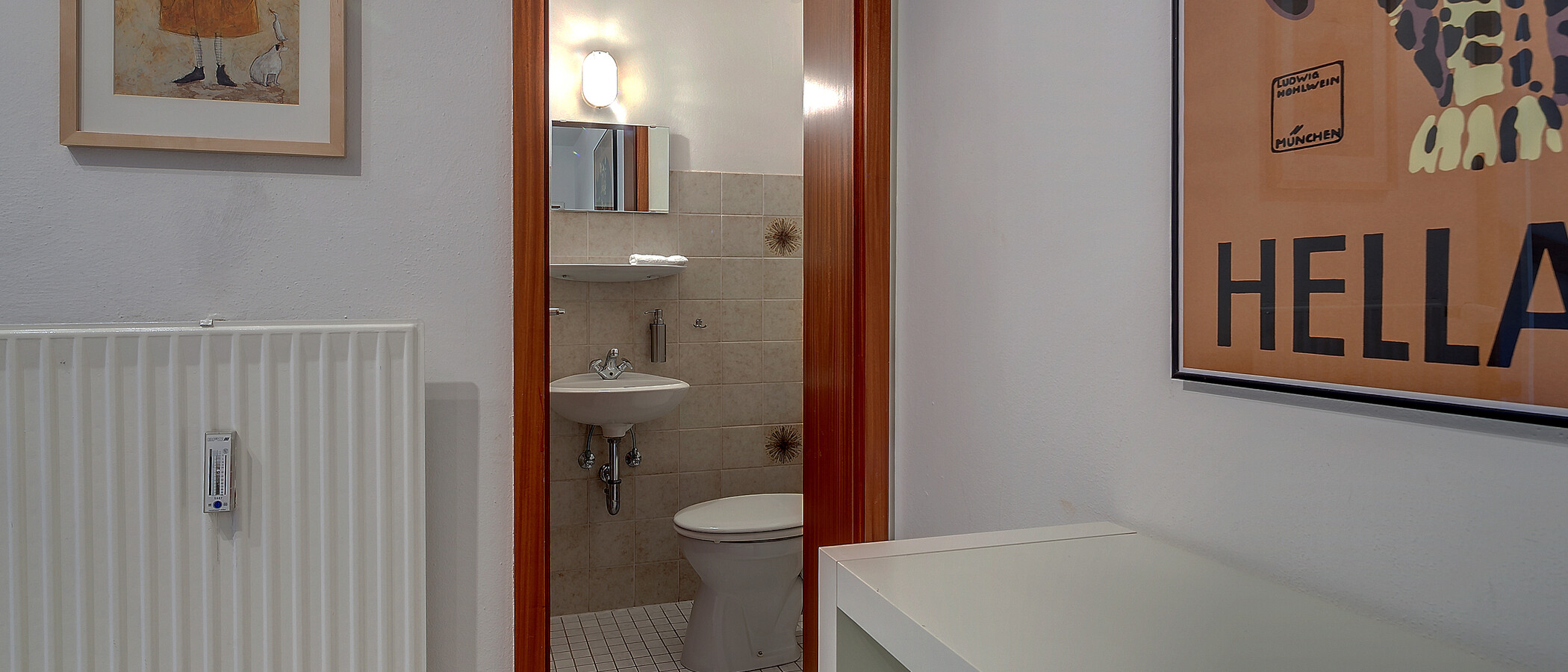 maisonette München Glockenbachviertel 08 ingresso/corridioio 3866