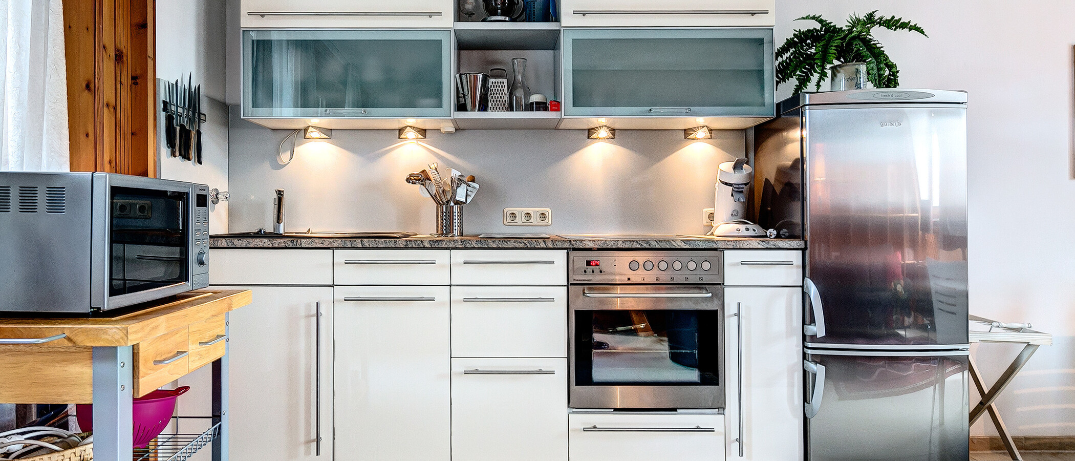 attico con terrazzo München Gärtnerplatzviertel 01 cucina 4036