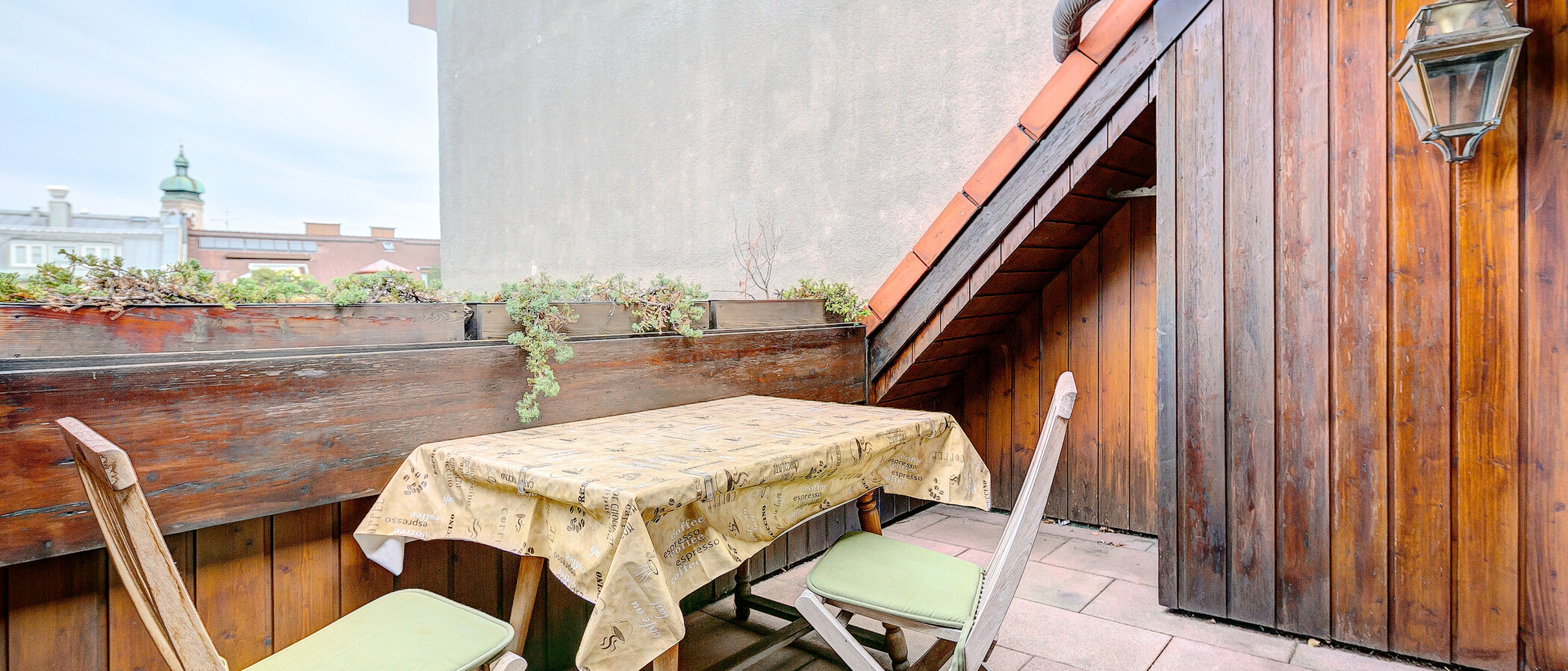 attico con terrazzo München Gärtnerplatzviertel 01 terrazza 4036