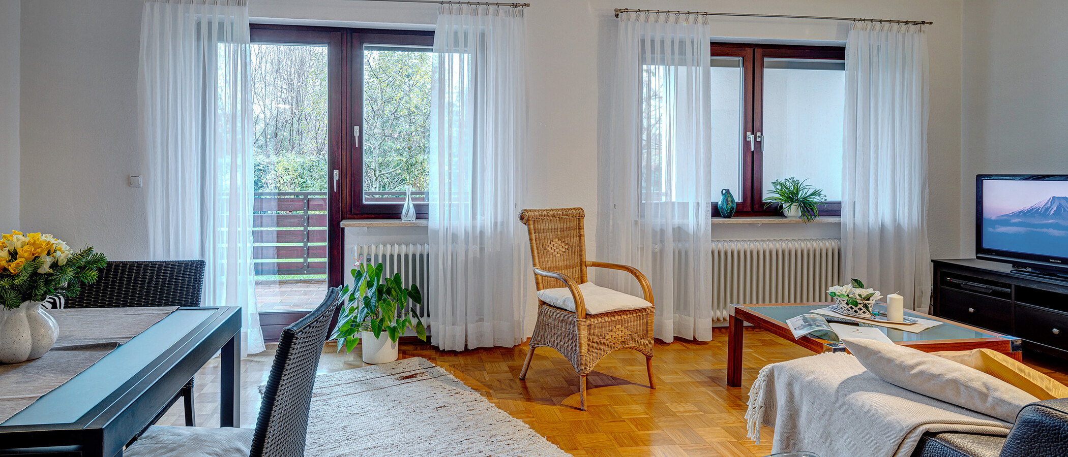 appartamento München Berg am Laim 01 zona living 4038