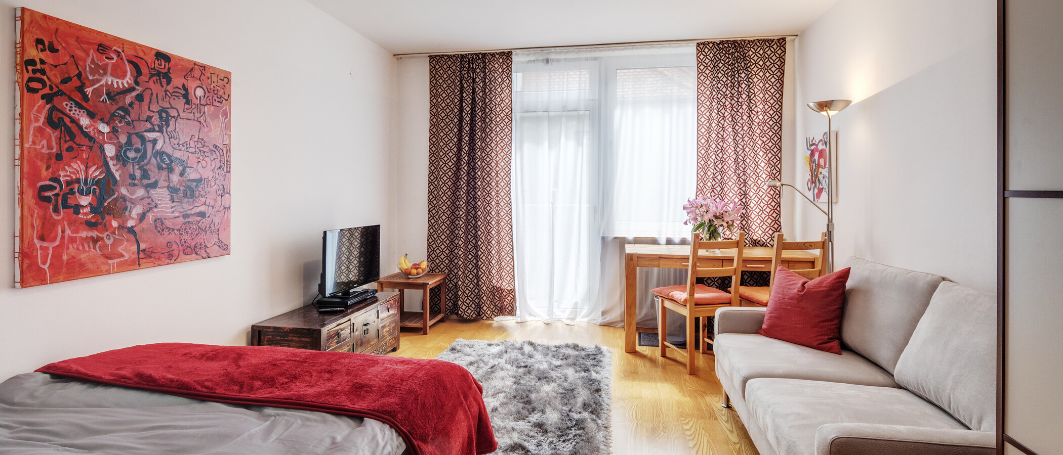 abitazione München Schwabing-West (rund um den Hohenzollernplatz) 02 zona living 4086
