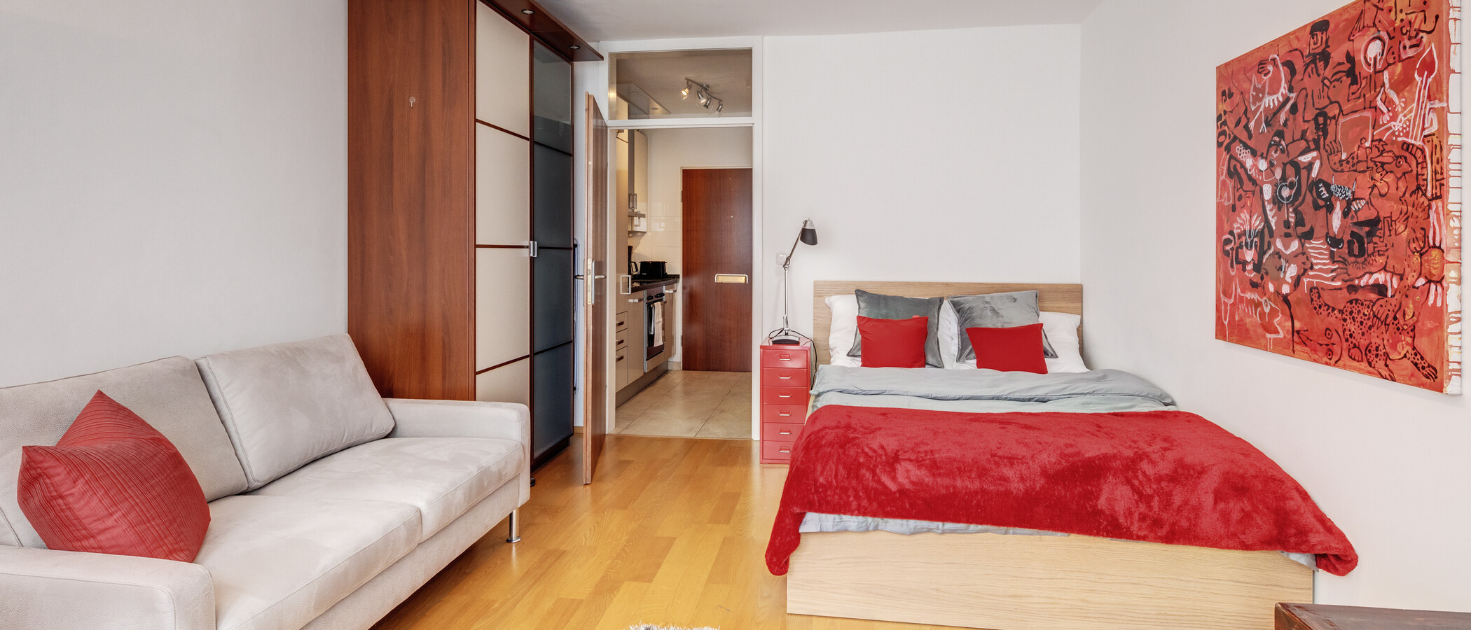 abitazione München Schwabing-West (rund um den Hohenzollernplatz) 03 zona living 4086