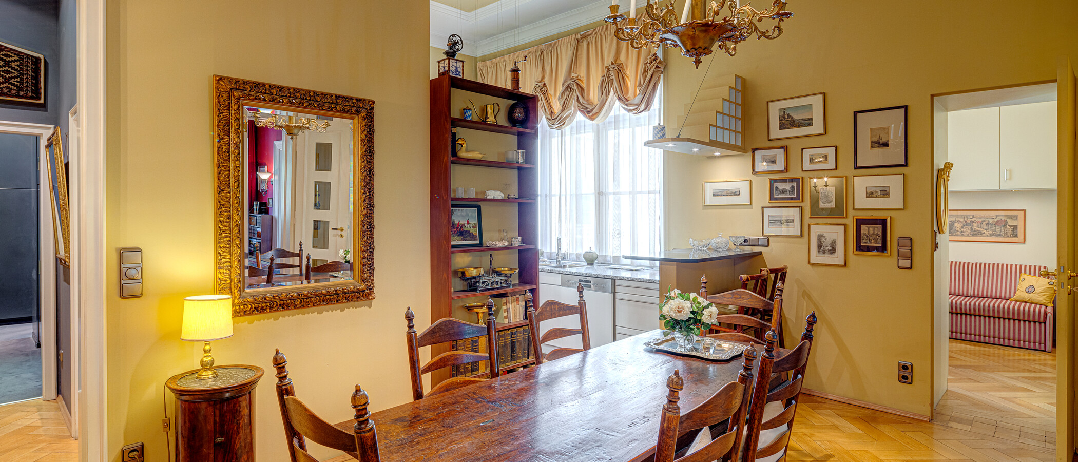 appartamento München Lehel 04 cucina 4093