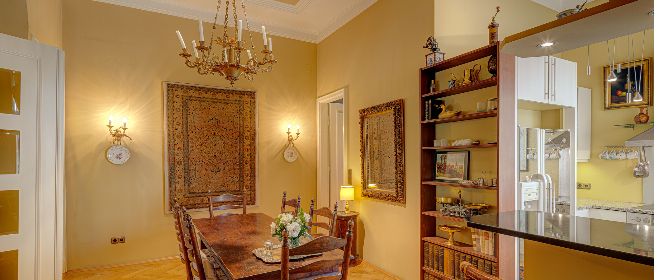 appartamento München Lehel 05 cucina 4093