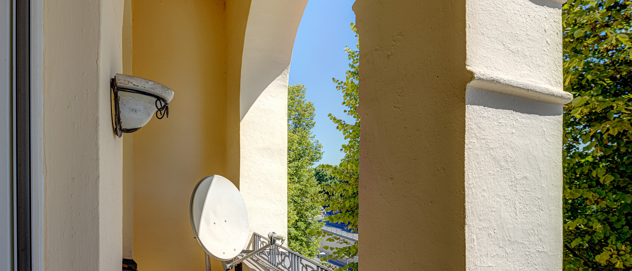 appartamento München Lehel 02 balcone 4093