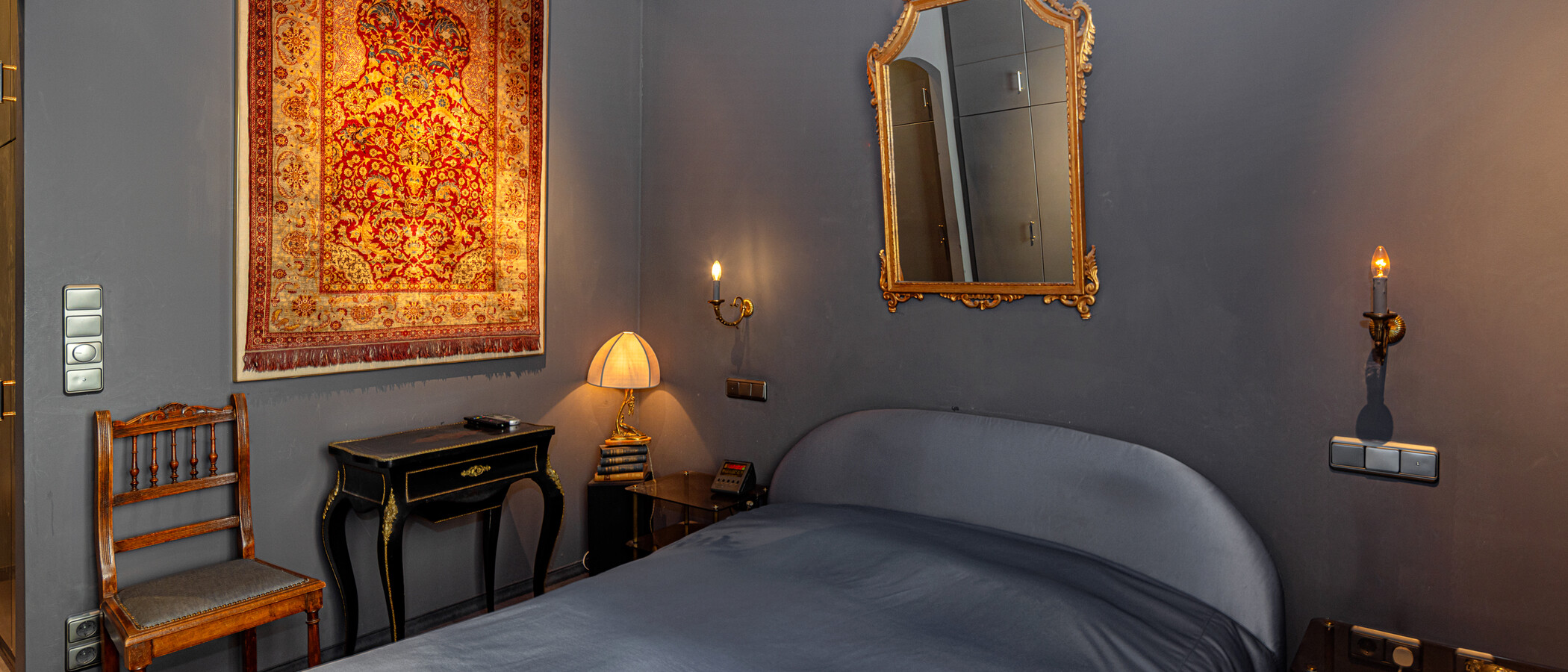 appartamento München Lehel 02 camera da letto 4093