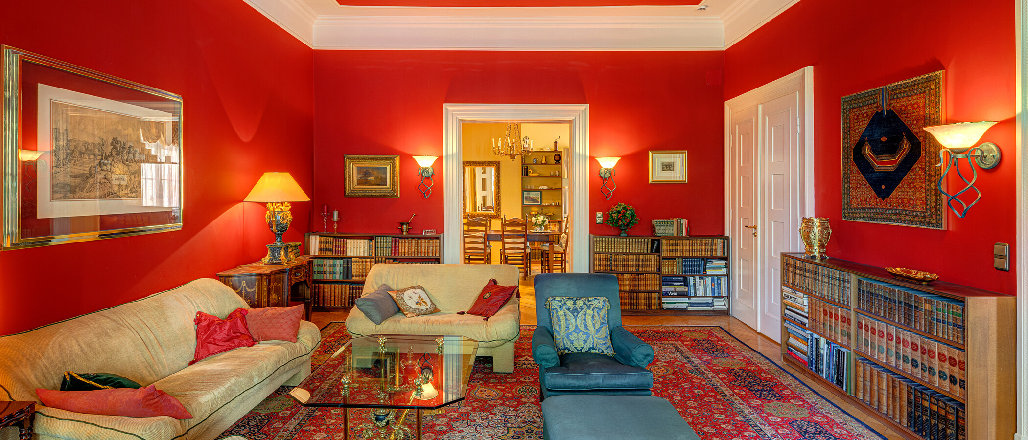 appartamento München Lehel 02 soggiorno 4093