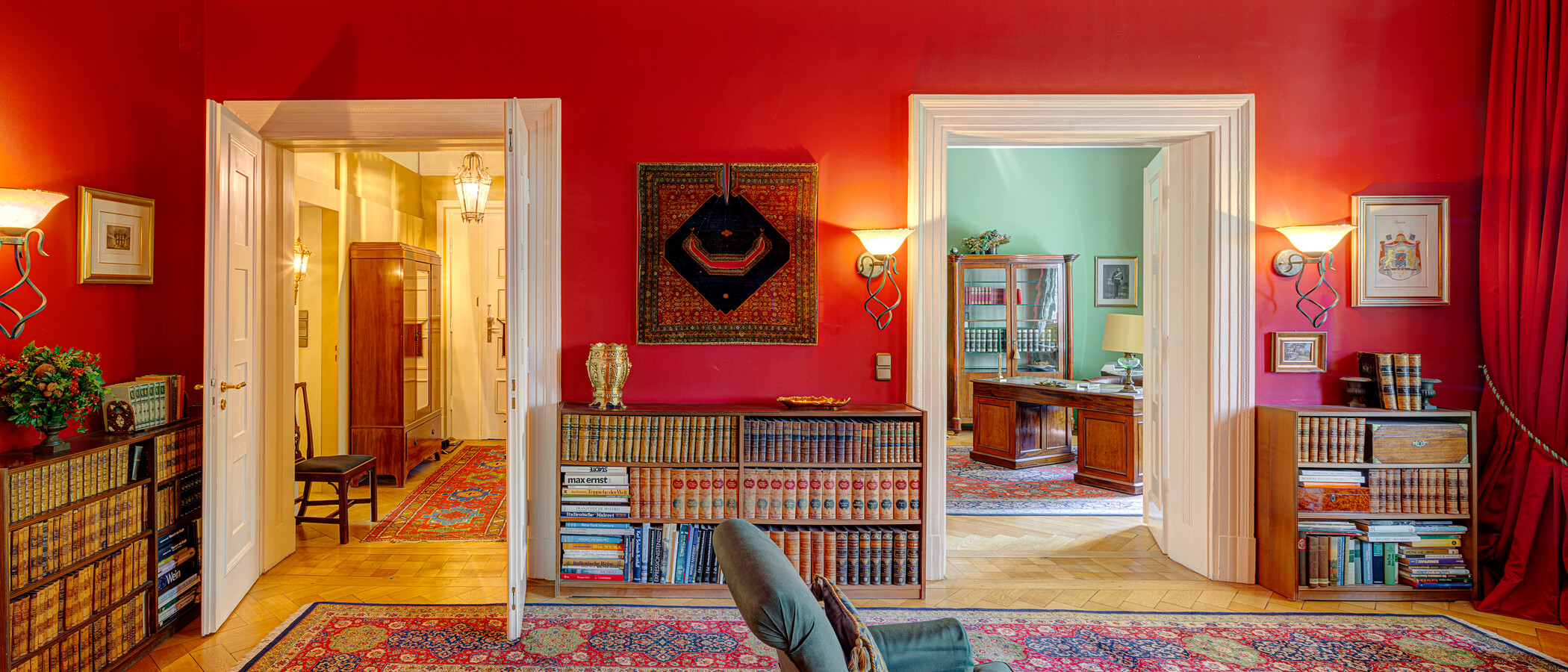 appartamento München Lehel 03 soggiorno 4093