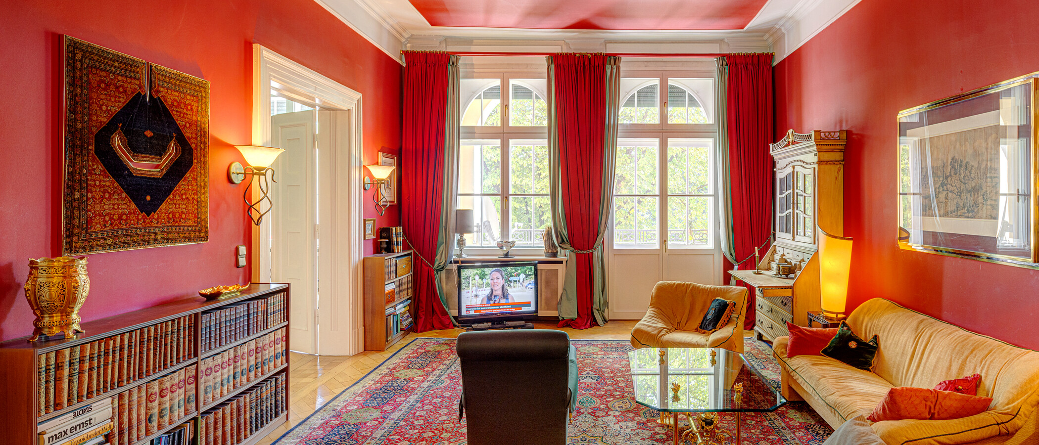 appartamento München Lehel 04 soggiorno 4093