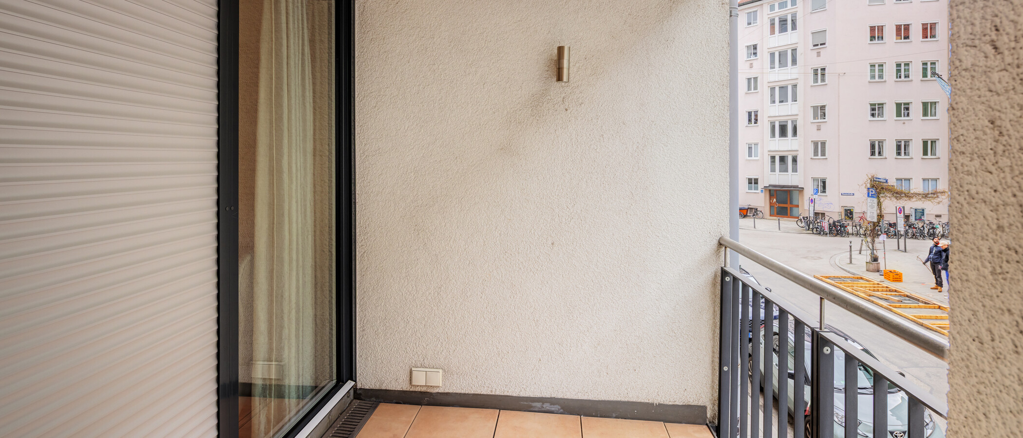 appartamento München Glockenbachviertel 01 balcone 4097
