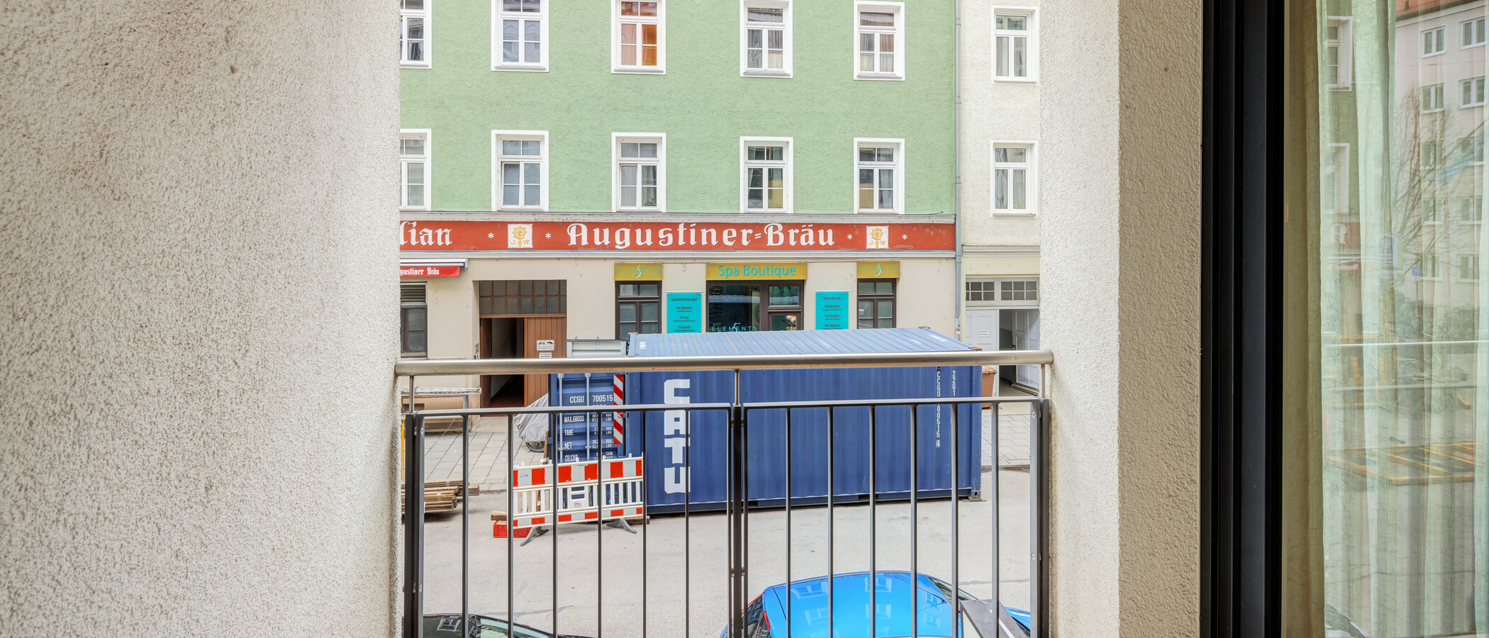 appartamento München Glockenbachviertel 02 balcone 4097